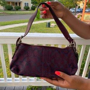 Authentic Purple signature Coach purse